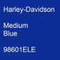 Preview: Harley-Davidson, Medium Blue, 98601ELE.